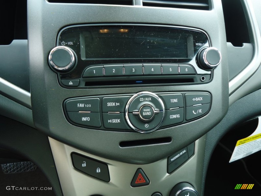 2012 Sonic LT Sedan - Crystal Red Tintcoat / Jet Black/Dark Titanium photo #14