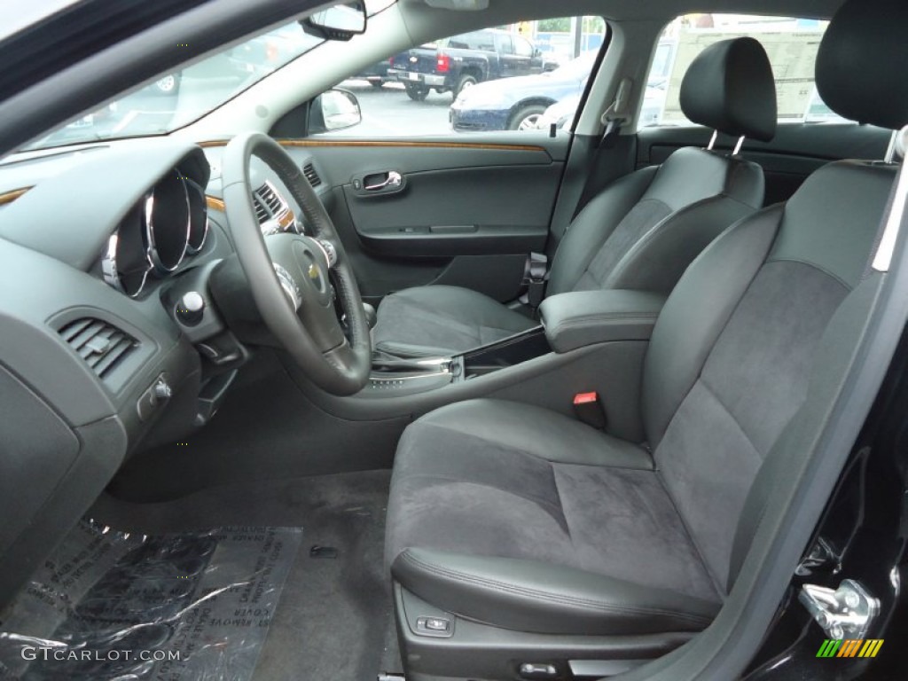 2012 Malibu LT - Black Granite Metallic / Ebony photo #8