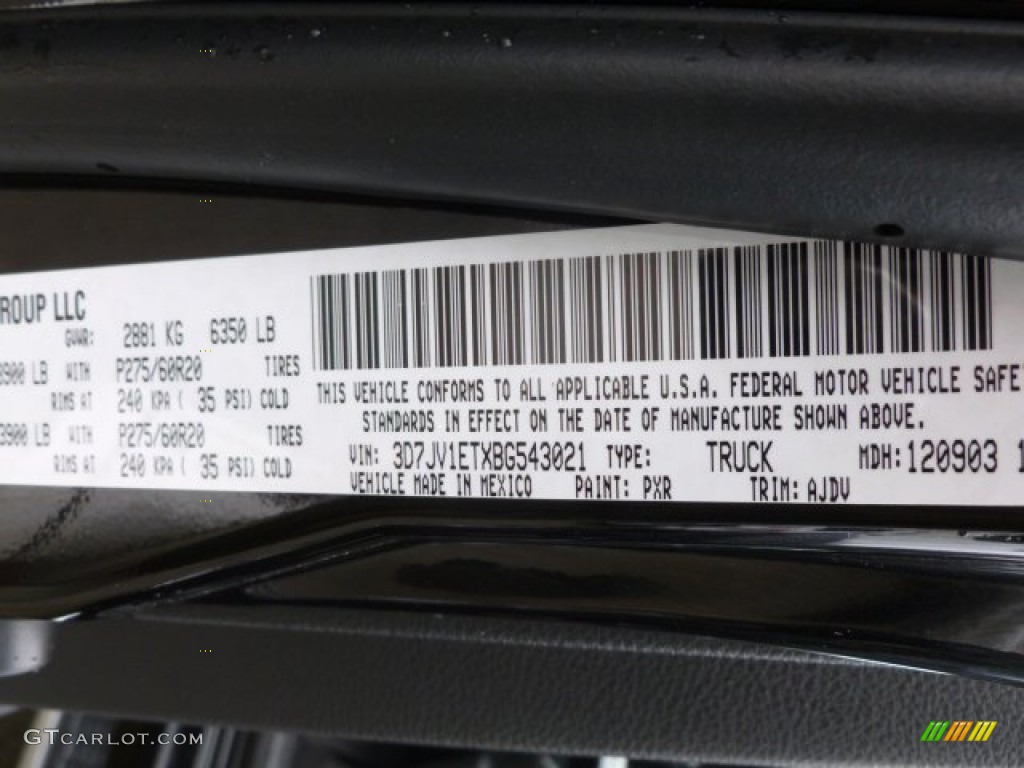 2011 Ram 1500 Express Regular Cab 4x4 - Brilliant Black Crystal Pearl / Dark Slate Gray/Medium Graystone photo #21