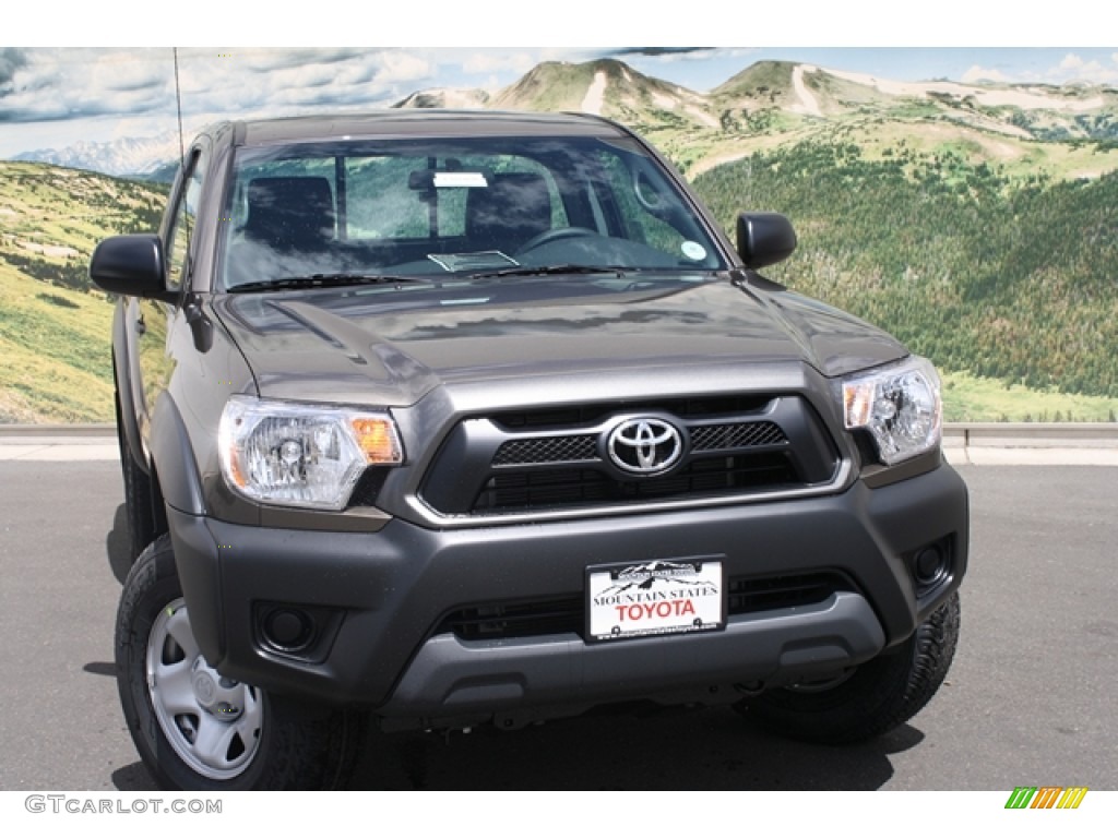 2012 Tacoma Regular Cab 4x4 - Pyrite Mica / Graphite photo #2