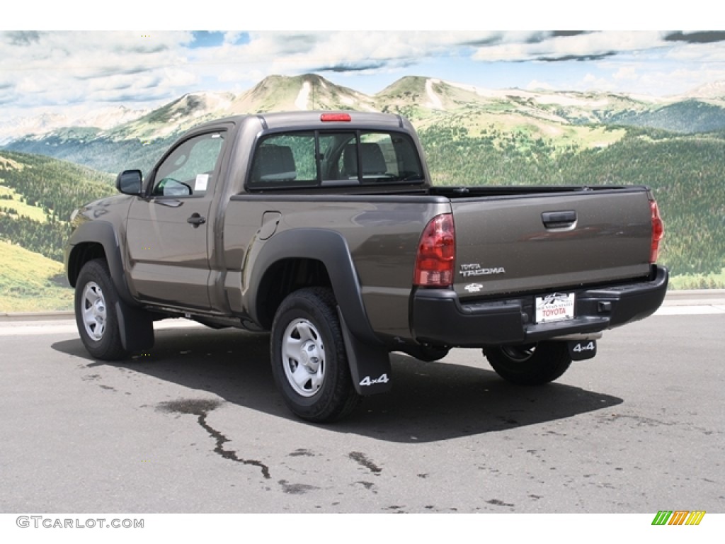 2012 Tacoma Regular Cab 4x4 - Pyrite Mica / Graphite photo #3