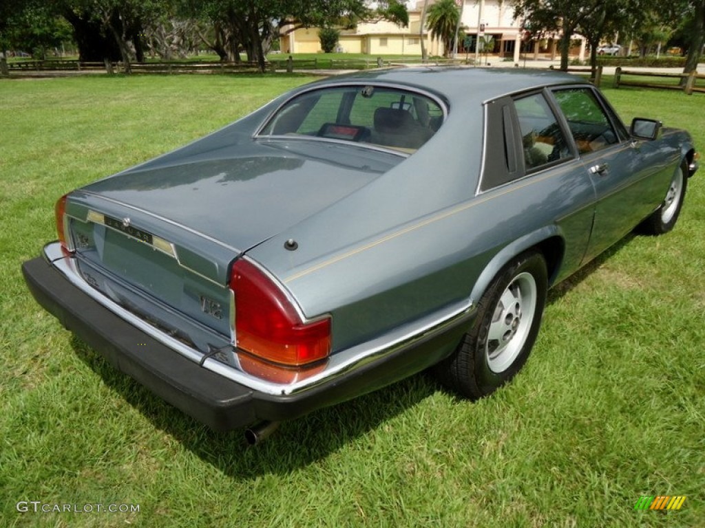 Steel Blue Metallic 1986 Jaguar XJ XJS Coupe Exterior Photo #66068399