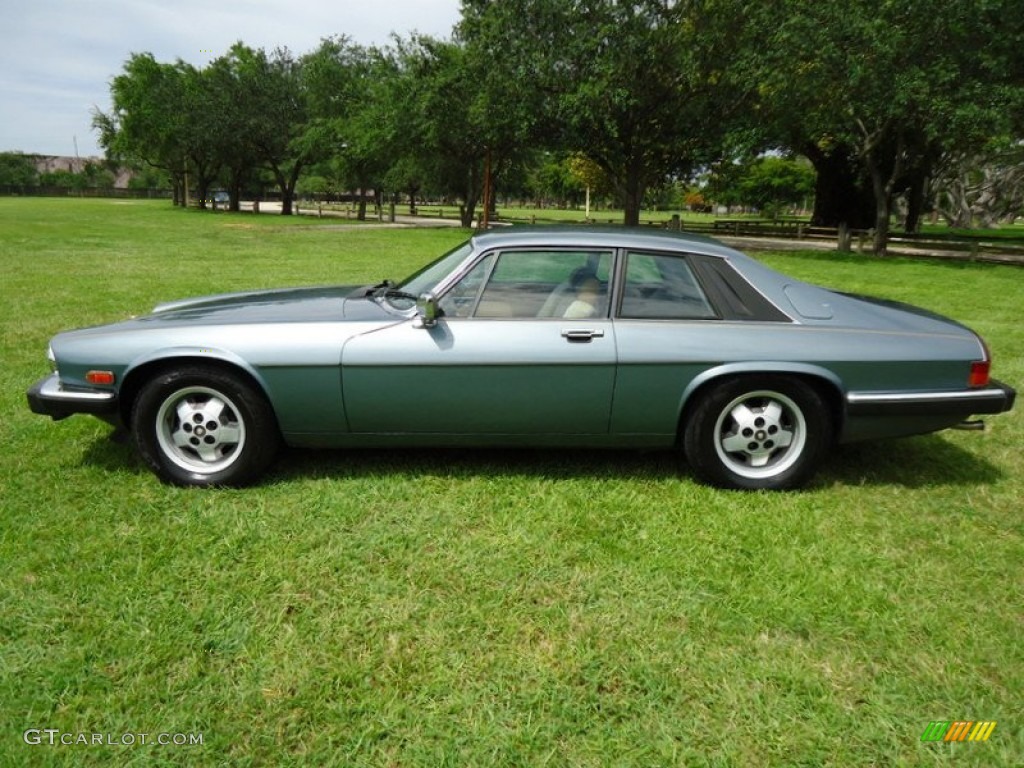 Steel Blue Metallic 1986 Jaguar XJ XJS Coupe Exterior Photo #66068417