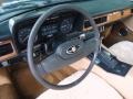 Beige 1986 Jaguar XJ XJS Coupe Steering Wheel