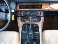 1986 Jaguar XJ Beige Interior Controls Photo