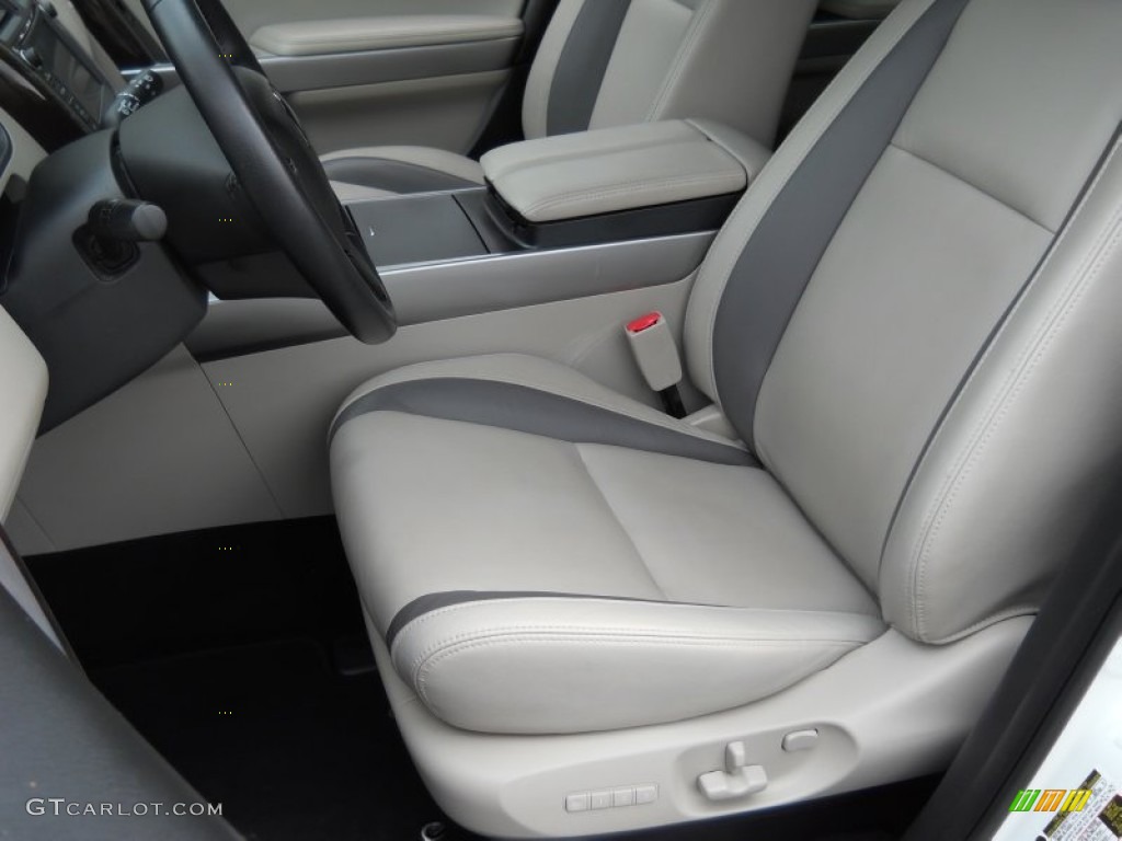 2011 CX-9 Grand Touring AWD - Crystal White Pearl Mica / Sand photo #14