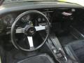 1977 Chevrolet Corvette Black Interior Dashboard Photo