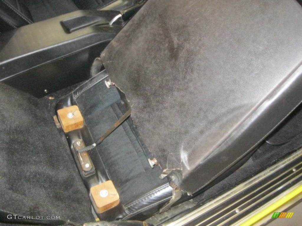 1977 Corvette Coupe - Yellow / Black photo #16