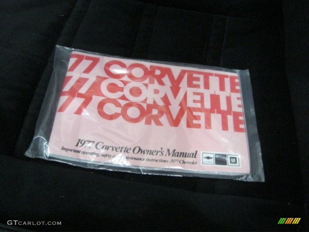 1977 Chevrolet Corvette Coupe Books/Manuals Photo #66071843