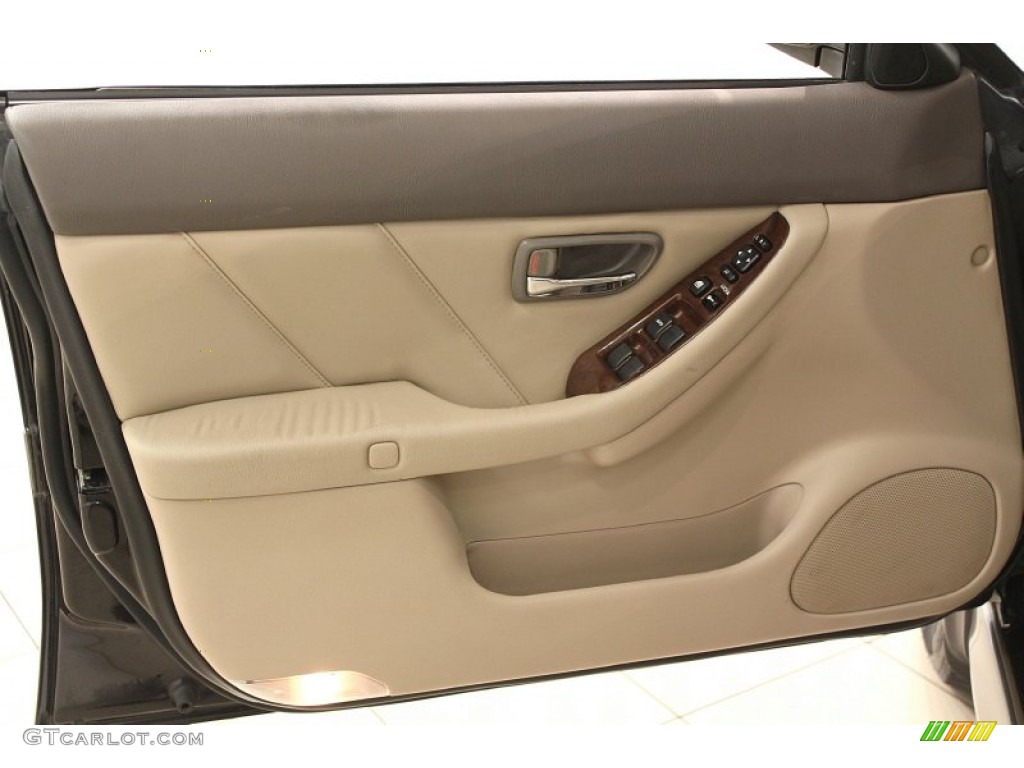 2004 Subaru Outback H6 3.0 Sedan Beige Door Panel Photo #66072119