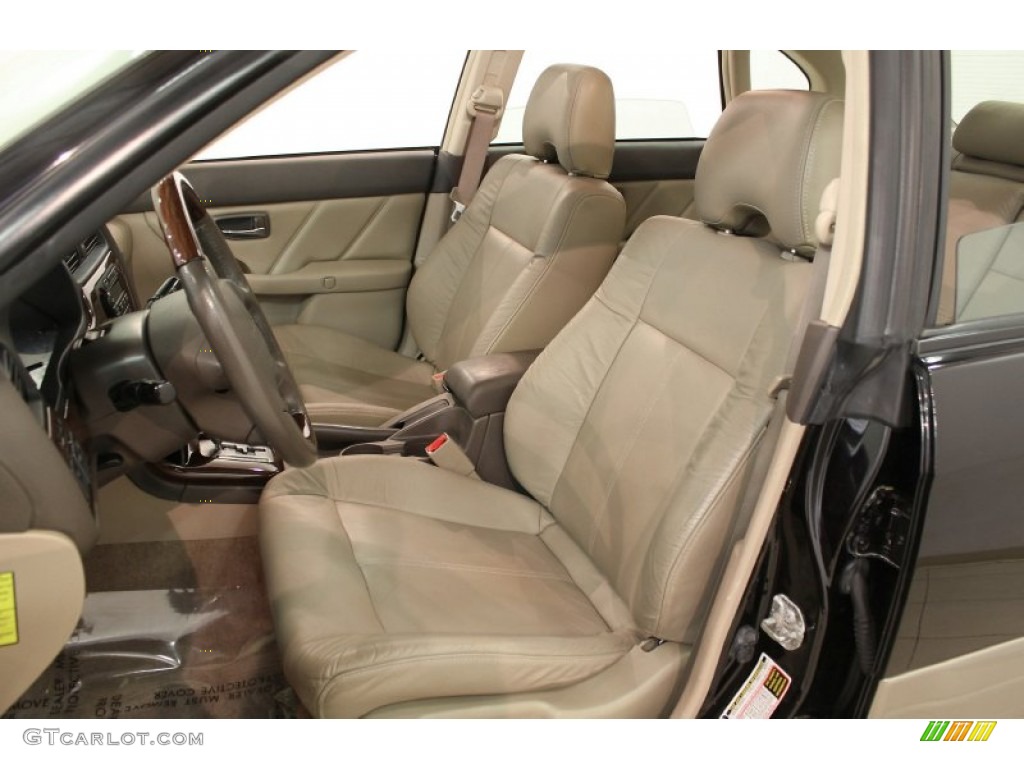 Beige Interior 2004 Subaru Outback H6 3.0 Sedan Photo #66072155