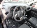 2012 Black Jeep Compass Latitude 4x4  photo #7