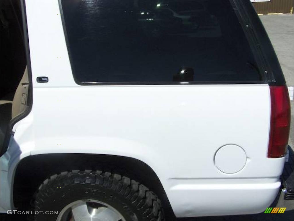 1999 Tahoe LS 4x4 - Summit White / Gray photo #29