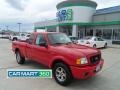 Bright Red 2004 Ford Ranger Tremor SuperCab 4x4