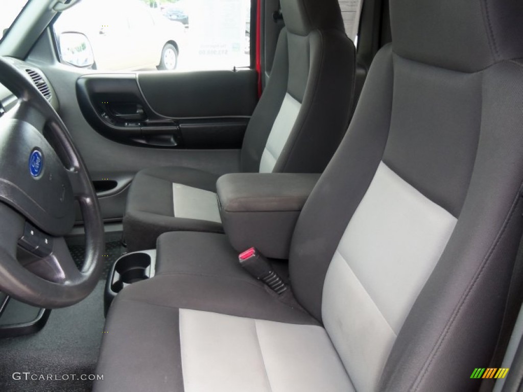 Black/Gray Interior 2004 Ford Ranger Tremor SuperCab 4x4 Photo #66073766