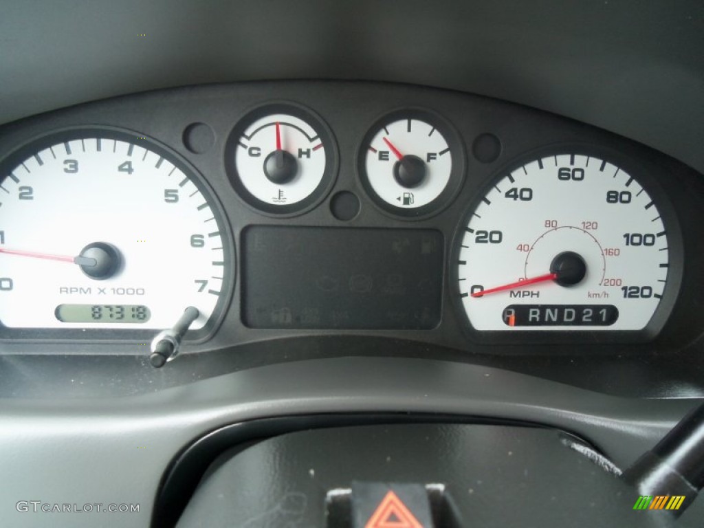 2004 Ford Ranger Tremor SuperCab 4x4 Gauges Photos
