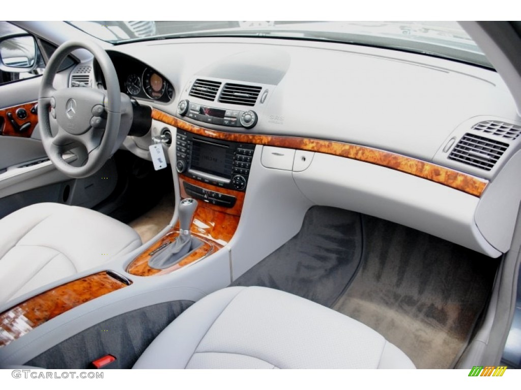 2008 E 350 4Matic Wagon - Flint Grey Metallic / Ash photo #9