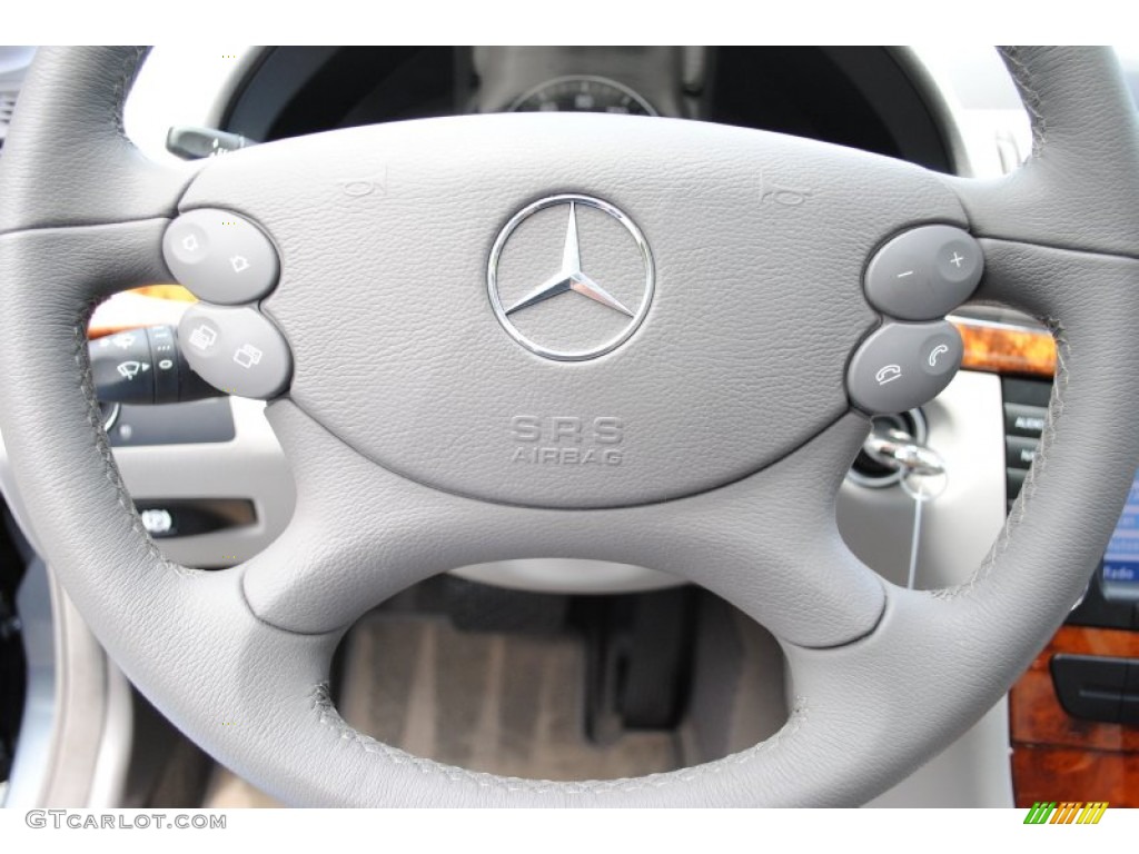 2008 E 350 4Matic Wagon - Flint Grey Metallic / Ash photo #14