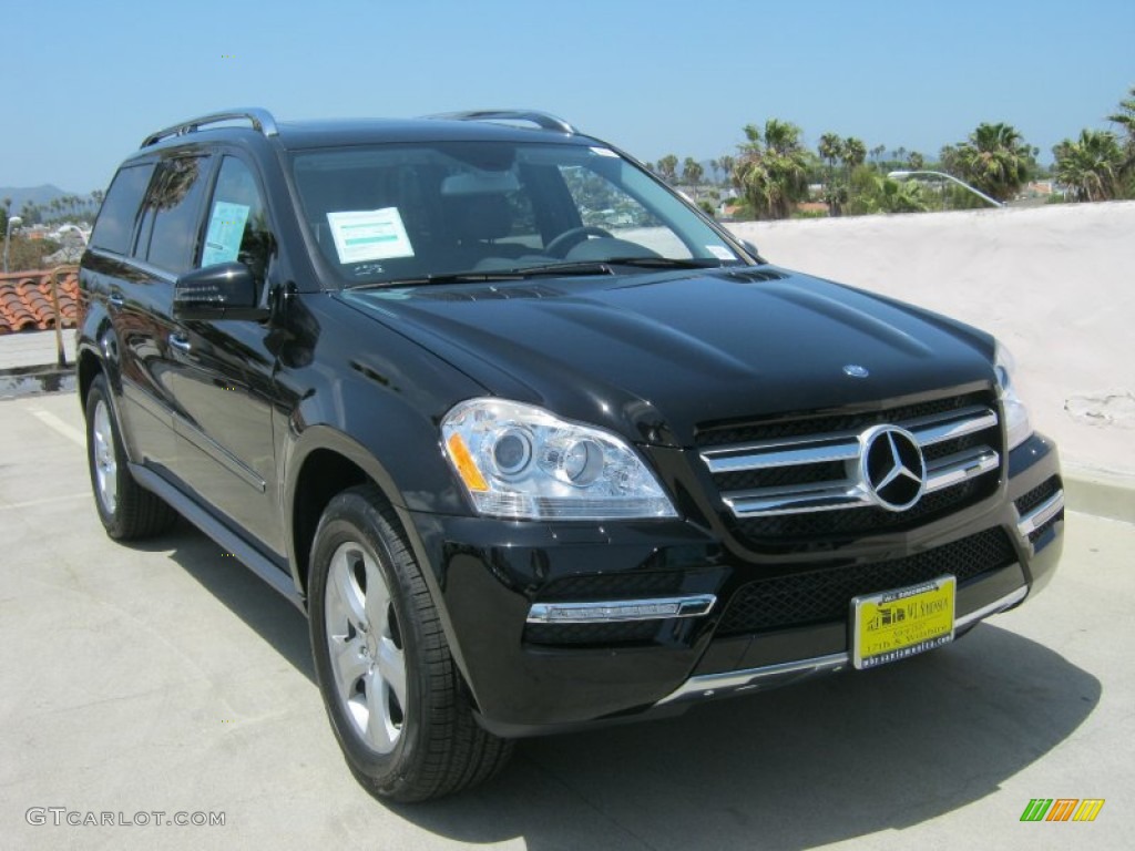 2012 GL 450 4Matic - Black / Black photo #1