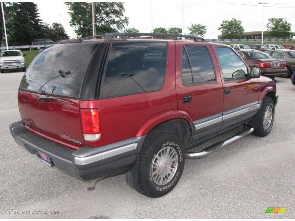 1997 Jimmy SLE 4x4 - Cherry Red Metallic / Graphite photo #11