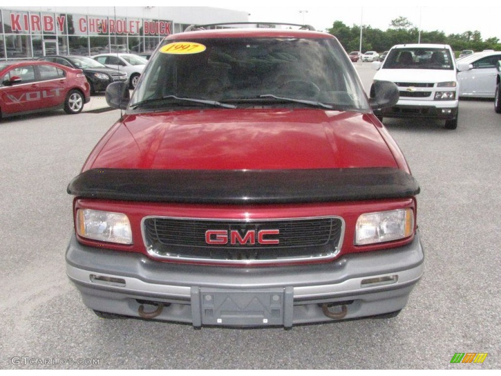 1997 Jimmy SLE 4x4 - Cherry Red Metallic / Graphite photo #14