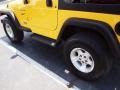 2002 Solar Yellow Jeep Wrangler Sport 4x4  photo #4
