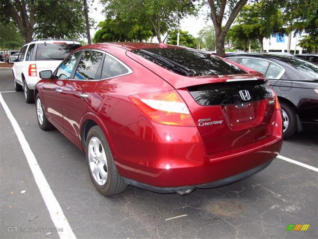 2010 Accord Crosstour EX-L - Tango Red Pearl / Ivory photo #3