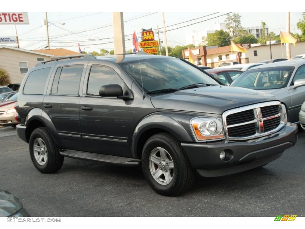 2004 Durango Limited - Graphite Metallic / Medium Slate Gray photo #2