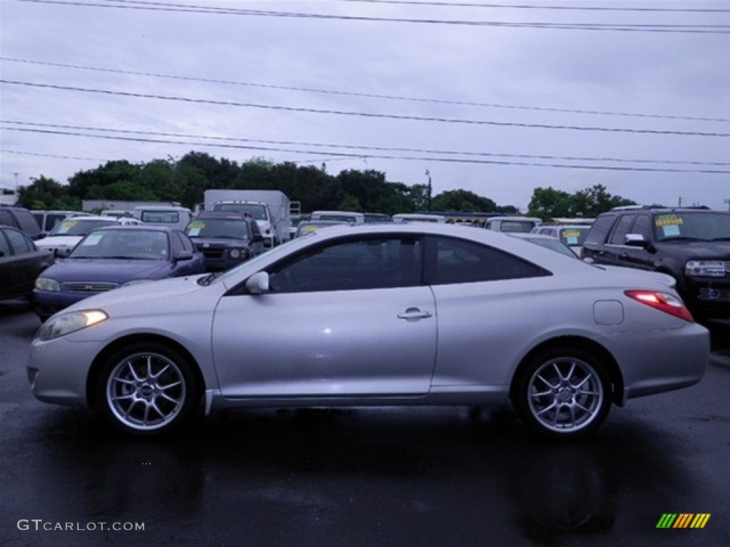 Lunar Mist Silver Metallic 2005 Toyota Solara SLE V6 Coupe Exterior Photo #66077945