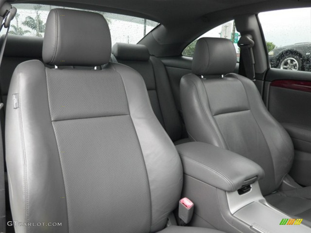 Dark Stone Interior 2005 Toyota Solara SLE V6 Coupe Photo #66077990