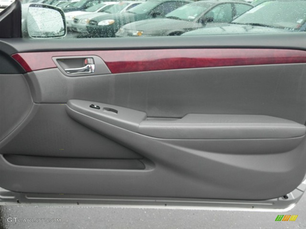 2005 Toyota Solara SLE V6 Coupe Dark Stone Door Panel Photo #66077993