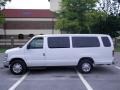 Oxford White - E Series Van E350 XLT Passenger Extended Photo No. 8