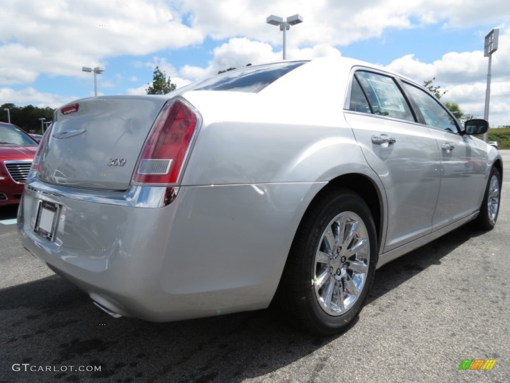 2012 300 Limited - Bright Silver Metallic / Black photo #3