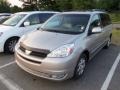 2004 Silver Shadow Pearl Toyota Sienna XLE  photo #2