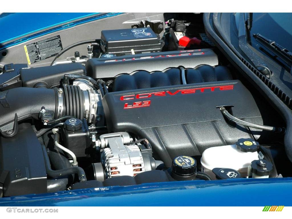 2008 Corvette Convertible - Jetstream Blue Metallic / Ebony photo #27