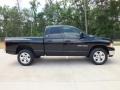 2005 Black Dodge Ram 1500 SLT Quad Cab 4x4  photo #2