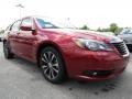 2012 Deep Cherry Red Crystal Pearl Coat Chrysler 200 S Sedan  photo #4