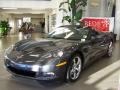 2009 Cyber Gray Metallic Chevrolet Corvette Convertible  photo #1