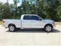 2012 Ingot Silver Metallic Ford F150 Lariat SuperCrew  photo #2