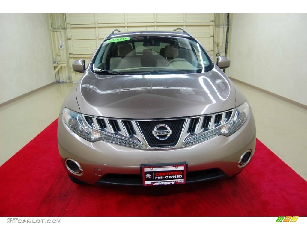 2009 Murano S - Tinted Bronze Metallic / Beige photo #2