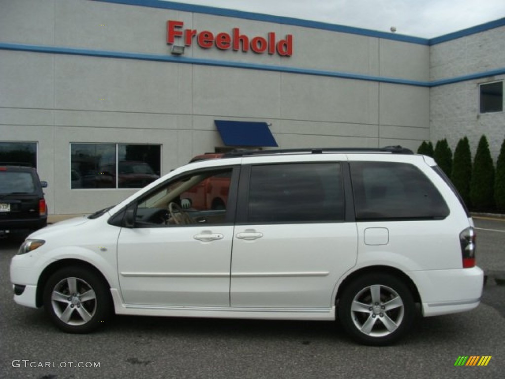 2005 MPV LX - Rally White / Beige photo #3