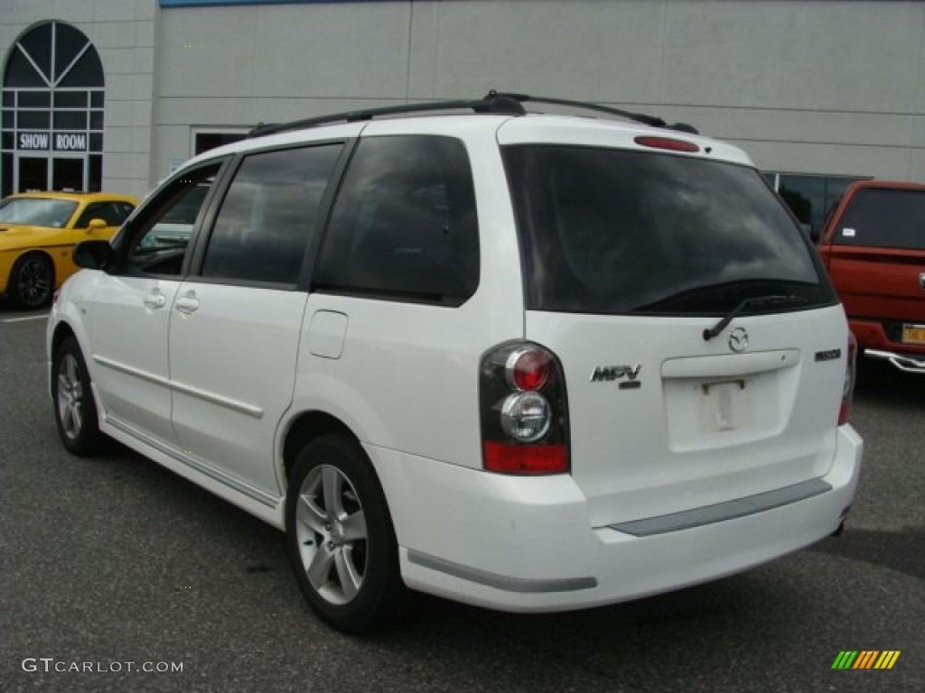 2005 MPV LX - Rally White / Beige photo #4