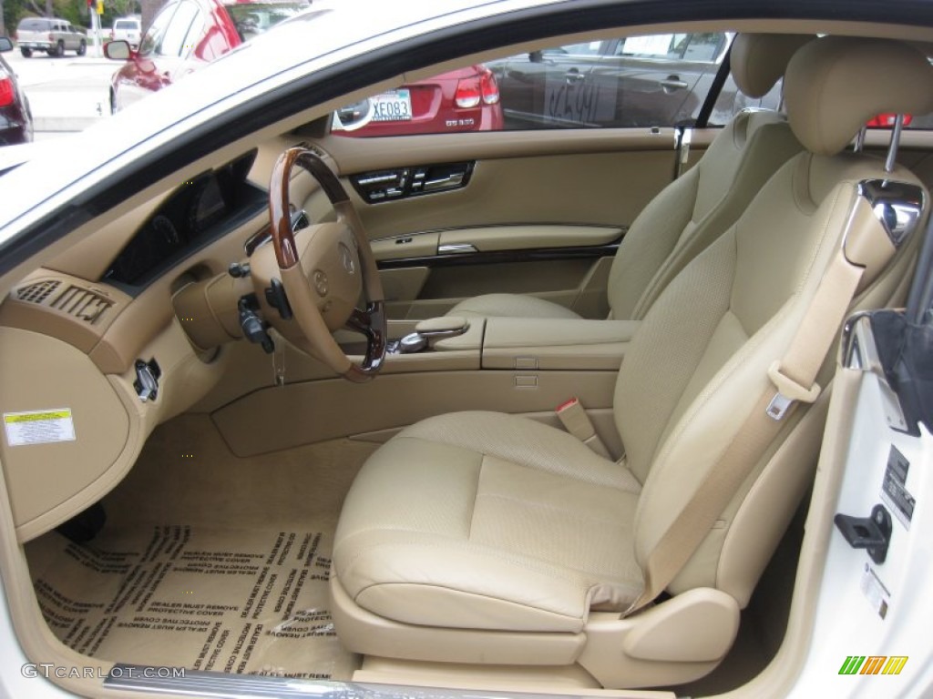 Cashmere/Savanna Interior 2009 Mercedes-Benz CL 550 4Matic Photo #66082344