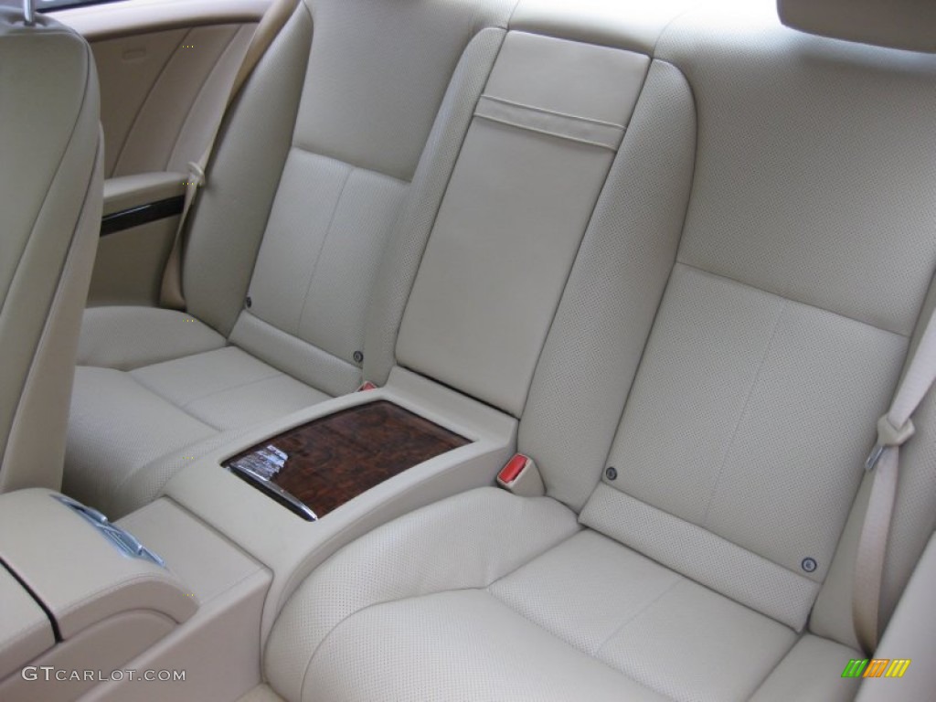 2009 Mercedes-Benz CL 550 4Matic Rear Seat Photo #66082353