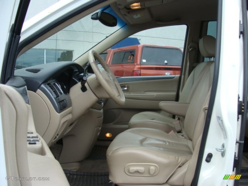 2005 MPV LX - Rally White / Beige photo #10