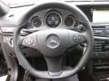Black 2011 Mercedes-Benz E 350 Sedan Steering Wheel