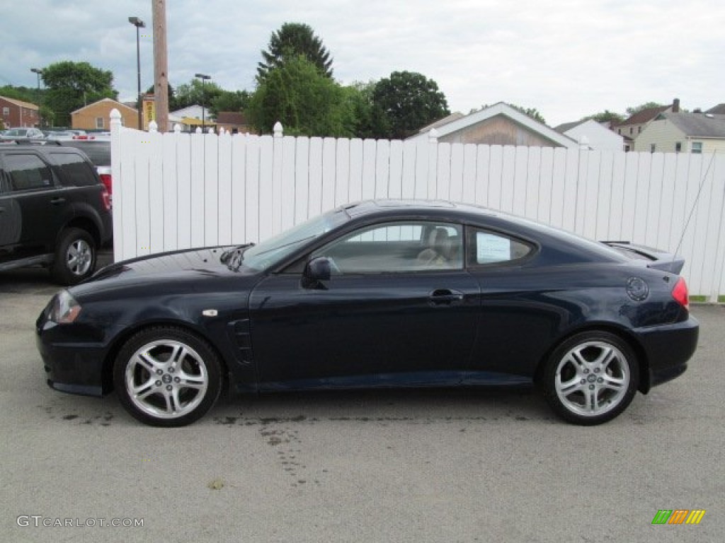 Moonlit Blue Metallic 2006 Hyundai Tiburon GT Exterior Photo #66083385