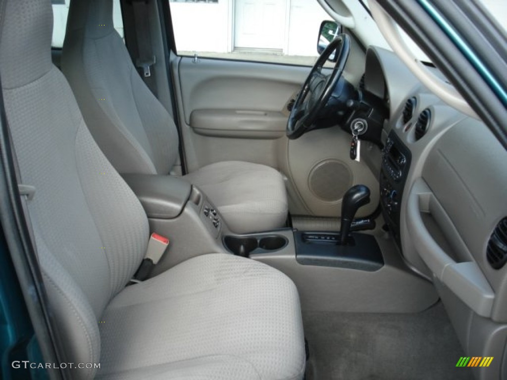 Dark Slate Gray Interior 2004 Jeep Liberty Sport 4x4 Photo #66084672