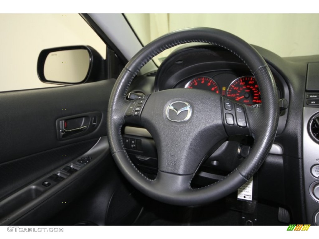 2005 Mazda MAZDA6 s Grand Touring Wagon Steering Wheel Photos