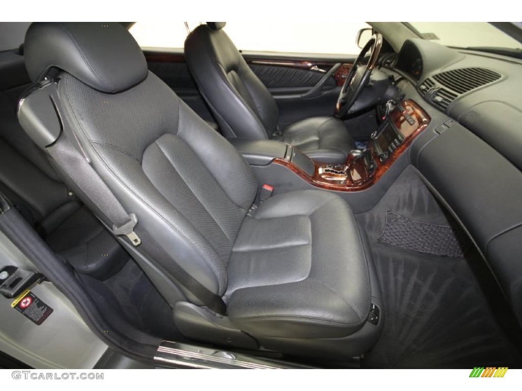 Charcoal Interior 2003 Mercedes-Benz CL 600 Photo #66085317